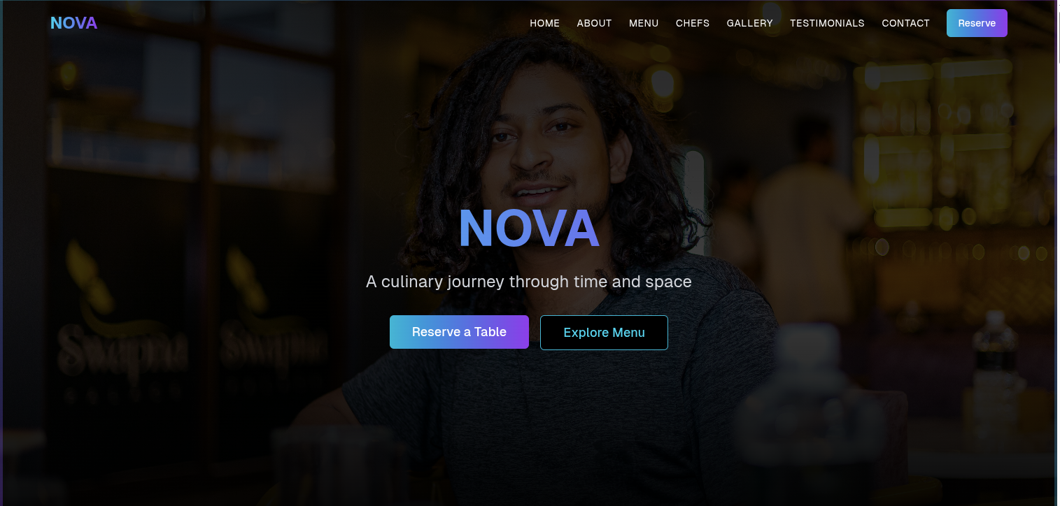 NOVA - Restaurant Management